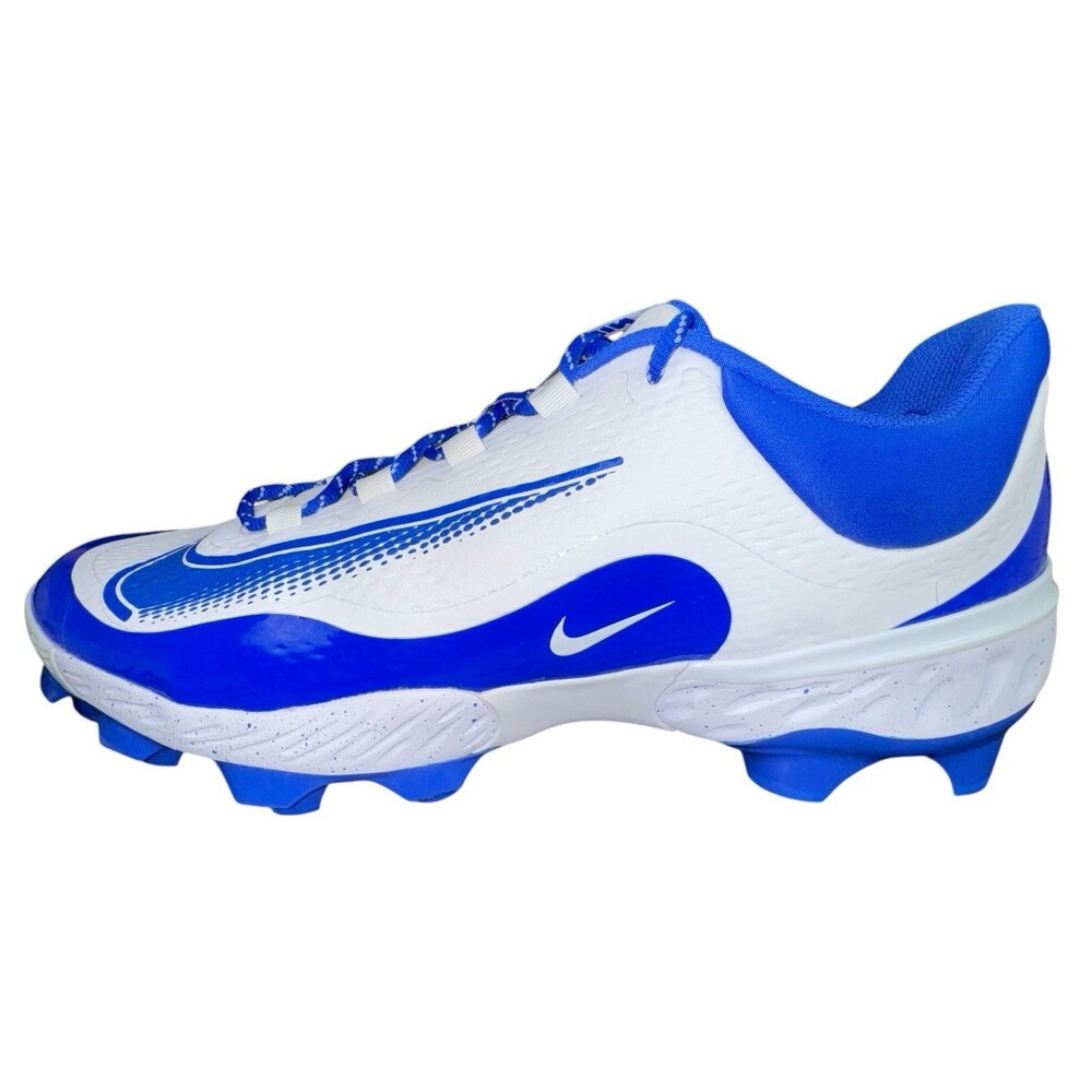 Nike Alpha Huarache 4 Elite MCS Size 16 Royal Blue Molded Baseball Cleats